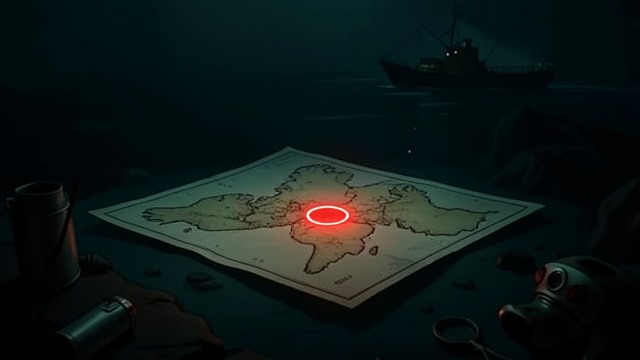 The Coordinates Become a Prize from "The Trench". The Coordinates Become a Prize A location sought Benedict learns that only a few people know the site where the nodules were collected.