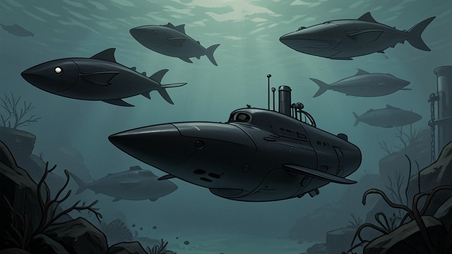 A Hunter That Hunts in Packs from "The Trench". A Hunter That Hunts in Packs Coordinated attacks The Kronosaurs maneuver around the subs, divide targets, and attempt to drive prey away from the larger…