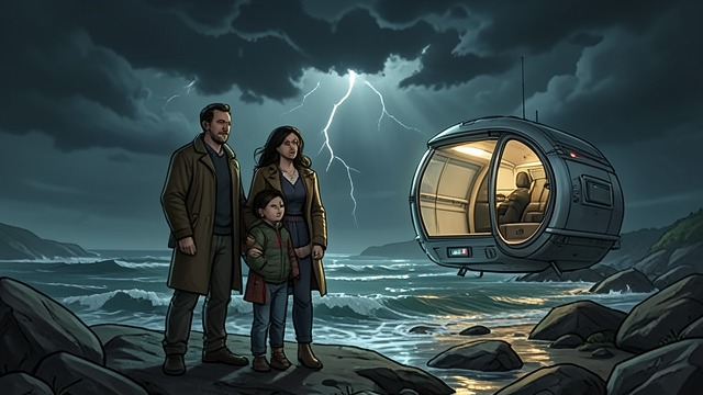 Waiting for Their Return from "The Trench". Waiting for Their Return A family reunited Masao reaches Jonas and Terry after their escape pod surfaces.