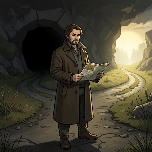 Destiny Versus Choice from "The Trench". This flow traces how Jonas’s belief that he is destined to die in the Trench is tested by choices that repeatedly create possibilities beyond his predictions.