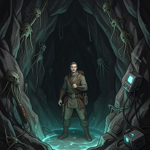 The Trench as Refuge and Threat from "The Trench". This flow traces the Mariana Trench as both a biological refuge sustaining ancient life and a lethal environment that challenges human claims of mastery.
