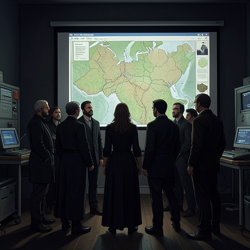 The Mission’s Hidden Human Network from "The Trench". This flow traces the competing secret networks around the expedition, from Israeli infiltration to CIA intelligence and the attempt to retrieve Terry before a…
