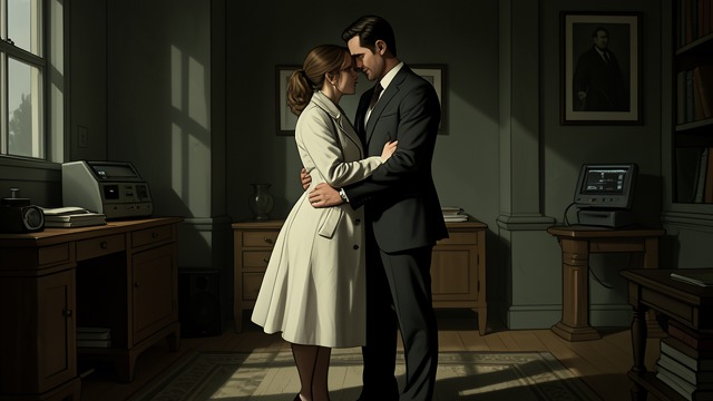 The Figure at the Ending from "The Box Man". The Nurse’s Uncertain Future A possible embrace The narrator describes arriving naked and being welcomed by Toyama Yoko, who also undresses before he steps out…