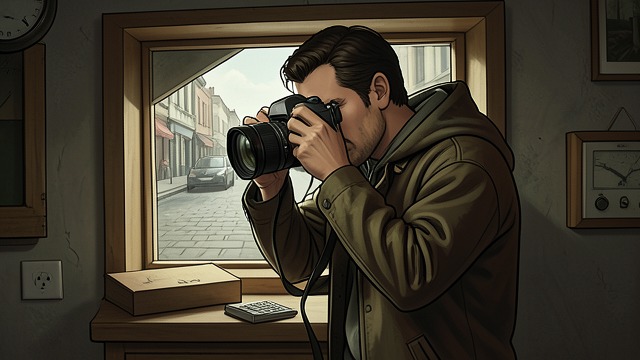 The Photographer’s Habit from "The Box Man". Looking as a Profession Cameras and concealment The narrator identifies himself as a photographer who used the camera to inspect places and people.