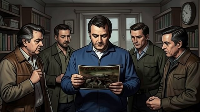 Evidence Offered as a Guarantee from "The Box Man". The Photograph as Trust Test A claim supported by an image The narrator presents the photograph as proof that the doctor shot him.