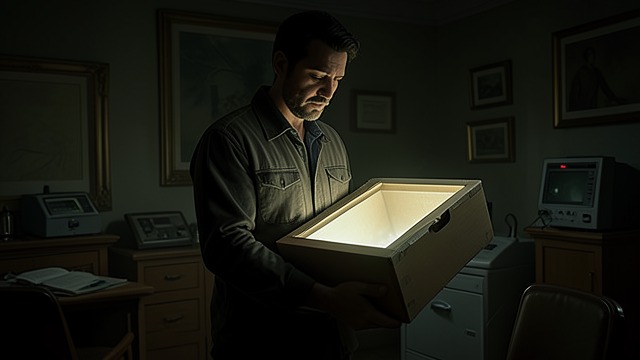 The Delayed Disposal from "The Box Man". An Unfinished Promise A decision deferred The narrator ultimately keeps the box while planning to return to the hospital and examine the woman’s motives.