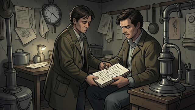 The Narrator’s Self-Defense Plan from "The Box Man". Notes Against a Suspected Attack Evidence prepared in advance The narrator keeps detailed notes and devises a plan to send them downstream if the buyer’s…