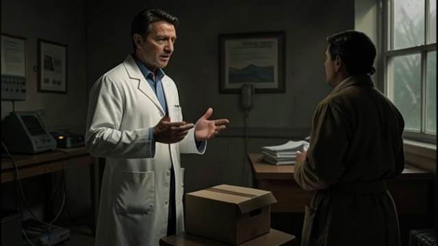 A Night of Imitation from "The Box Man". The Doctor Tries the Box A claim of experience The fake box man says he spent a full night in the box and now understands why someone might choose to become a…