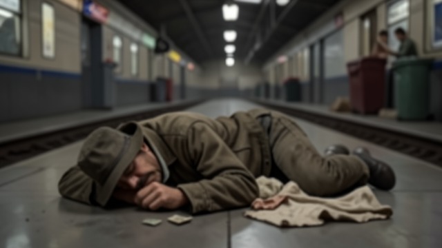 The Unreported Death from "The Box Man". A Change Outside the News A man collapses The narrator sees a stranger die on a sidewalk and considers recording the event, then recognizes that it will not…