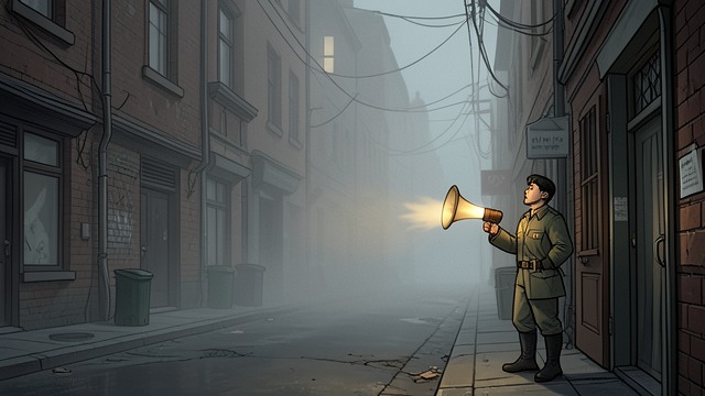 The Ambulance Siren from "The Box Man". A Sound Instead of a Verdict The search remains open The narrator hears an approaching ambulance after describing a world that has become a labyrinth.