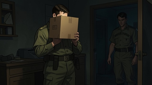The Boxed Captain’s Fate from "The Box Man". A Final Identity Dispute Death under cardboard C identifies the corpse as the captain whose name he borrowed, while explaining that he did not know why the man…