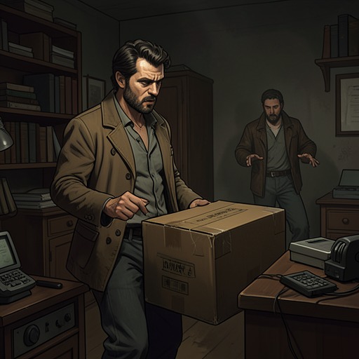 The False Box Man’s Double Life from "The Box Man". The fake box man moves from the doctor’s hidden position into open imitation and direct rivalry with the narrator.