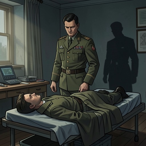C’s Passage from Corpsman to Confessor from "The Box Man". C’s medical skill and loyalty become an unlawful identity, then a confession shaped by the death of his former superior.