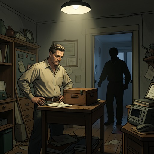 Fear of the Box’s End from "The Box Man". The narrator’s imagined departure collides with evidence of another box man’s possible death and with his own inability to stop writing.
