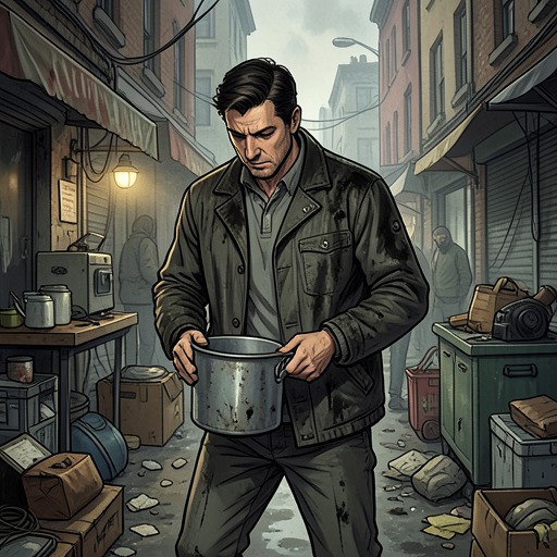 Food, Dirt, and Adaptation from "The Box Man". The narrator’s practical account of box life traces the body’s struggle to adapt to grime, scavenging, and limited resources.