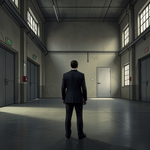 The Disappearing Room from "The Box Man". The narrator’s fear of losing shelter and his later attempt to seal a building develop into a vision of space that cannot be securely possessed.