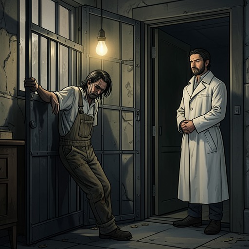 The Doctor’s Hidden Practice from "The Box Man". The doctor’s illness, C’s professional impersonation, and their shared clinic create a fragile arrangement that ends in disappearance and death.