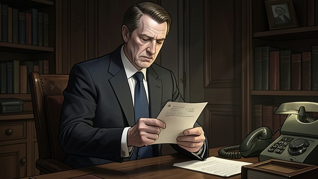 The Warning Letter from "The Brass Verdict". The Impostor Exposed An anonymous alert Judge Stanton receives a letter saying juror seven is not who he claims to be and has an arrest record.
