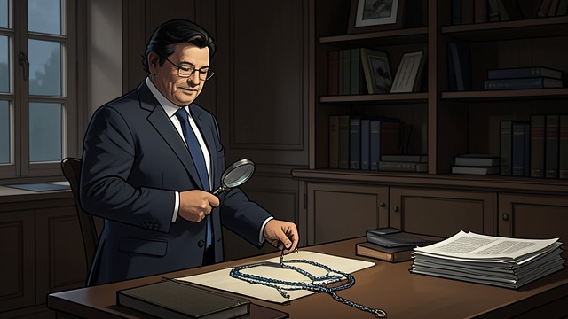 The Necklace Motion from "The Brass Verdict". A Political Pressure Point Challenging value Haller seeks an independent appraisal of the necklace, questioning whether its diamonds are genuine.