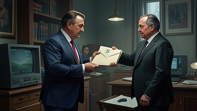 A Paid Promise from "The Brass Verdict". Buying a Jury Outcome The offer An unknown intermediary approaches Jerry Vincent with a plan to place a defense-friendly juror in Elliot’s trial.