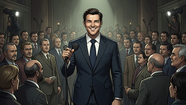 Elliot Works the Cameras from "The Brass Verdict". A Sound Bite of Confidence The client’s public performance Elliot tells reporters that the real killer remains free and boasts that the defense has damaged the…