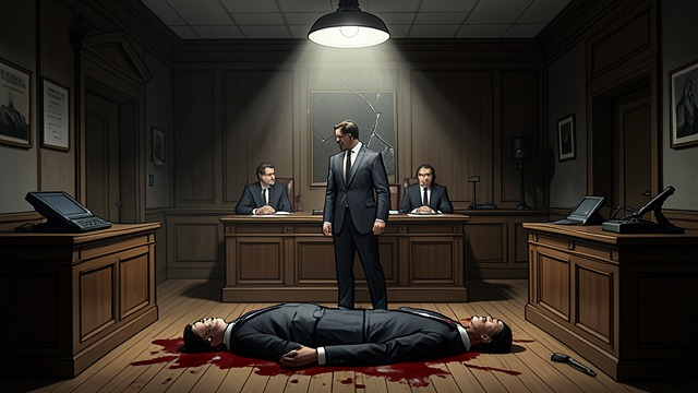 Violence Replaces Procedure from "The Brass Verdict". A Verdict by Force The trial is cut short Elliot and Nina Albrecht are murdered before the jury can decide whether the defense created reasonable doubt.