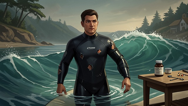 A Surfer Loses His Career from "The Brass Verdict". Pain and Dependence Injury and pills Patrick Henson’s shoulder injury leads to oxycodone use and addiction.