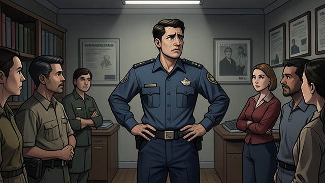 The Handcuffed Subject from "The Brass Verdict". Custody Without Arrest A contradiction in labels Deputy Harber says Elliot was not under arrest, despite being handcuffed behind his back, placed in a locked…