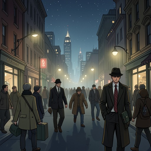 The City of Packed Suitcases from "The Brass Verdict". This thread follows Los Angeles as a place of movement, reinvention, hidden lives, and people ready to leave when circumstances turn.