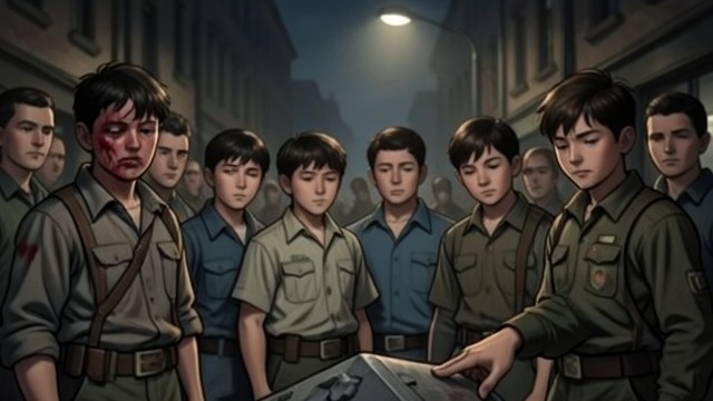 A Friendship Tested by Fear from "Sonne und Beton". A Friendship Tested by Fear Anger at the friends who froze After Djamel’s group attacks Lukas, he confronts Julius and Gino for standing by.