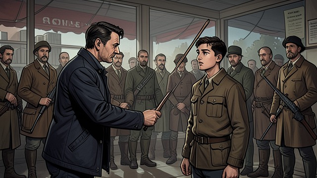 Cem Mobilizes Retaliation from "Sonne und Beton". A Rescue Turns Into a Threat News Reaches Cem Julius tells Cem that Lukas has been attacked and adds that Djamel insulted him.