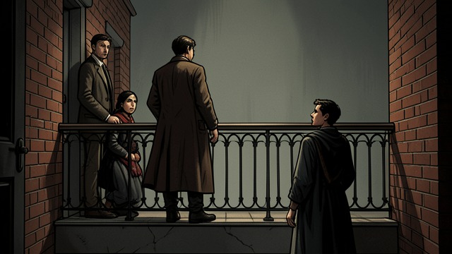 A Friend’s Uncertain Disappearance from "Sonne und Beton". A Life Mostly Offstage A Sudden Departure After the park attack, Gino receives a call from his father and leaves Lukas’s balcony abruptly.