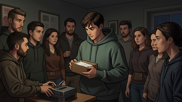 A New Neighbor from "Sonne und Beton". An Easy First Connection A Request for Papers Sanchez, the new student from Kaulsdorf-Nord, appears at Lukas’s apartment looking for rolling papers.