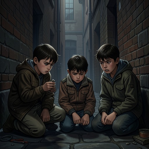 Secrecy, Loyalty, and the Cost of Silence from "Sonne und Beton". This thread traces how loyalty among the boys begins as mutual protection, becomes concealment around the theft, and is tested by secrets about Gino’s family…