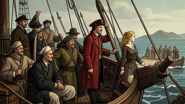 The Island Within Reach from "The Tigers of Mompracem". The Island Within Reach A Goal Confirmed After attacking a junk, Sandokan orders his ships east toward Labuan.