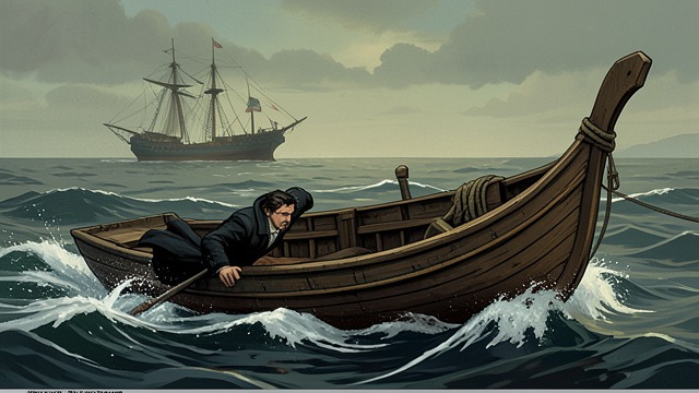 The Sea as Last Refuge from "The Tigers of Mompracem". The Sea as Last Refuge The Boarding Party Broken The British overwhelm the pirates on the cruiser’s deck.