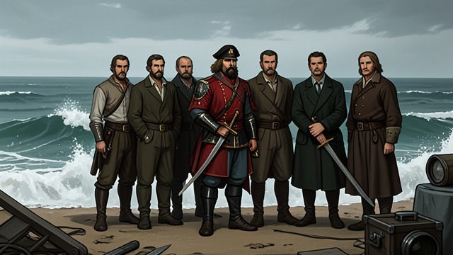 The Last Companions from "The Tigers of Mompracem". The Last Companions A Small Force Remains Only a fraction of the crew survives the damage and renewed attack.