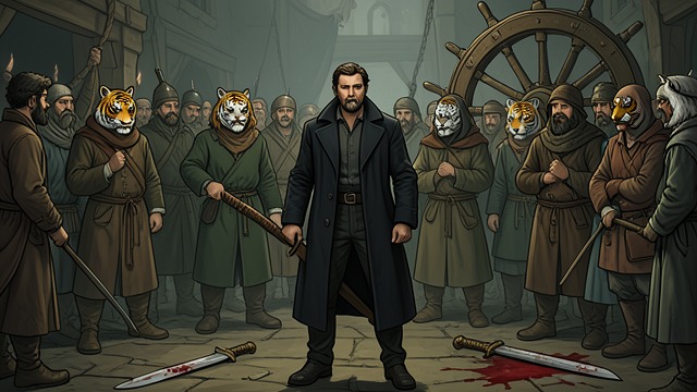 The Name at the Brink from "The Tigers of Mompracem". The Name at the Brink Courage Made Visible Facing the cruiser, Sandokan urges his men to remember that they are Tigers of Mompracem.