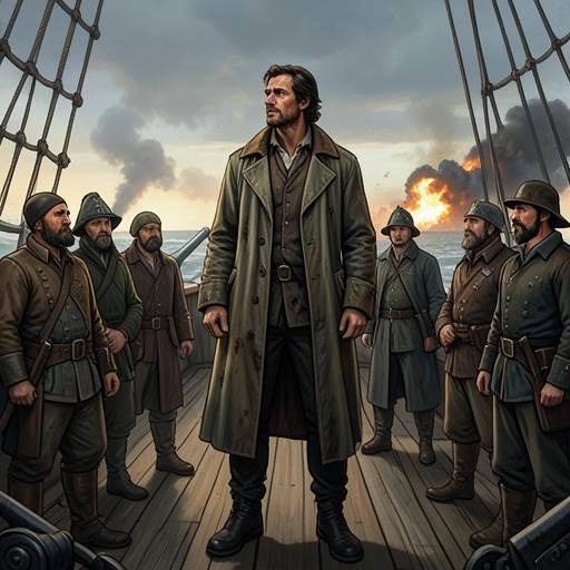 The Captain’s Costly Leadership from "The Tigers of Mompracem". This thread examines how Sandokan’s command combines personal courage and loyalty to his men with decisions that expose them to extreme danger.