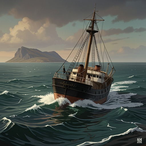 The Sea as Passage and Barrier from "The Tigers of Mompracem". This thread traces the sea’s changing role as a route toward desire, a space of pirate power, a battlefield, and finally an uncertain refuge.