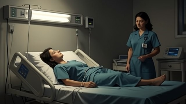 Dehydration and Hospital Care from "Hot Milk". A Return to Medication A medical setback Rose refuses water, becomes dehydrated, and is treated with intravenous saline at the clinic.