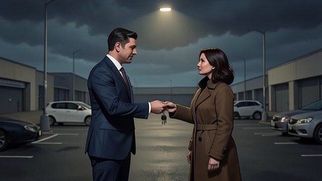 Keys from Ingrid from "Hot Milk". An Unlikely Delivery A favour arranged Matthew brings the car keys and papers after Ingrid arranges transport for Sofia and Rose.