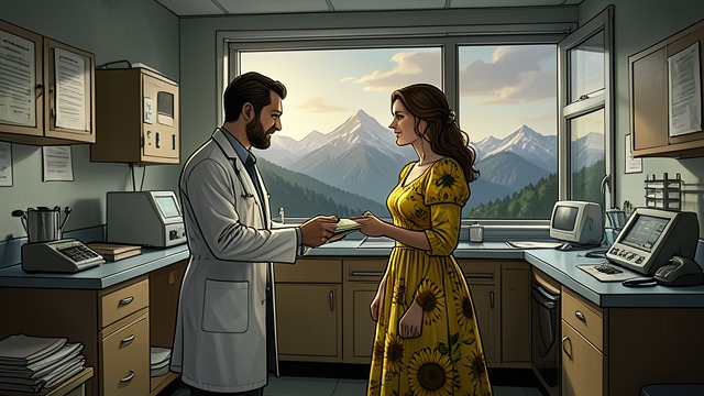 Arrival at the Marble Dome from "Hot Milk". A Distinctive Practice A formal welcome Dr Gómez receives Rose and Sofia in a clinic built into the mountain, combining conventional examination with…
