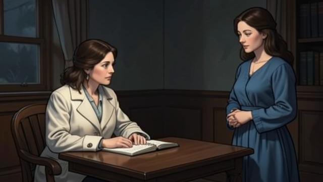The Recorded History from "Hot Milk". Listening as Care A patient interview Julieta takes Rose’s case history through questions, pauses, and careful listening rather than a simple physical routine.