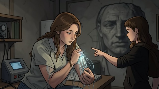 The First Sting from "Hot Milk". A Myth in the Sea The injury A jellyfish stings Sofia, and the first-aid student explains that Spanish speakers call the animals Medusas.