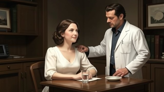 Rose’s Medication Removed from "Hot Milk". Another Kind of Dependence A forced change Dr Gómez asks Rose to stop all her medication, describing the regimen as something to be abandoned.