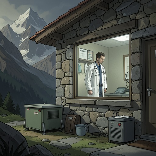 The Doctor’s Unorthodox Clinic from "Hot Milk". This flow follows Dr Gómez’s unconventional care as it gains Rose’s trust, encounters institutional challenge, and ends without curing her.