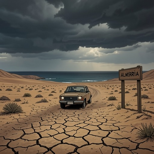 Almería Under Pressure from "Hot Milk". This flow follows the landscape of drought, tourism, recession, and exploited labour as a force shaping the characters’ lives.
