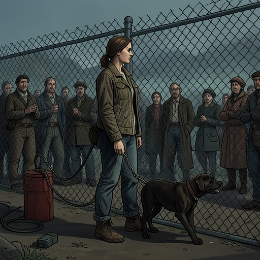 The Dog’s Brief Freedom from "Hot Milk". This flow tracks Sofia’s attempt to rescue Pablo’s chained dog and the uncertain fate that turns freedom into a moral problem.