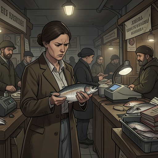 The Stolen Fish from "Hot Milk". This flow follows Sofia’s experiment in boldness from choosing a fish to turning theft into action, appetite, and a new sexual life.